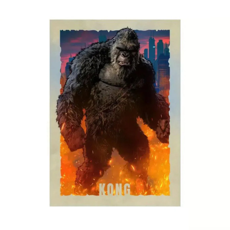 King Kong Gorilla Wall Art Poster (40x60cm) - 1 Piece - ملصق